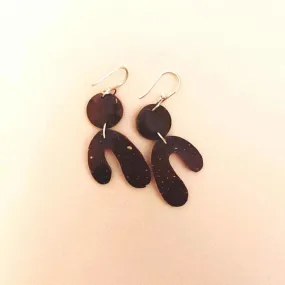 #1 - Coconut Shell Earrings