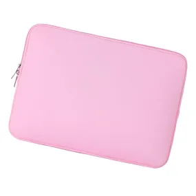 13 inch Tablet Laptop Sleeve Case Bag Cover Zipper Pouch For iPad Pink