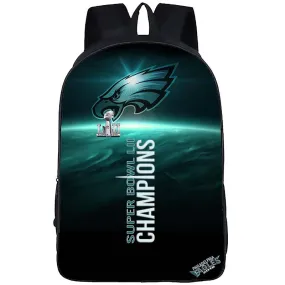 17" 3D Philadelphia Eagles Backpack|NFL Eagles Backpacks for School|Laptop Backpack Men Women