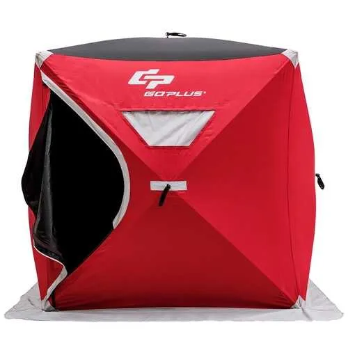 2-person Portable Ice Shelter Fishing Tent with Bag