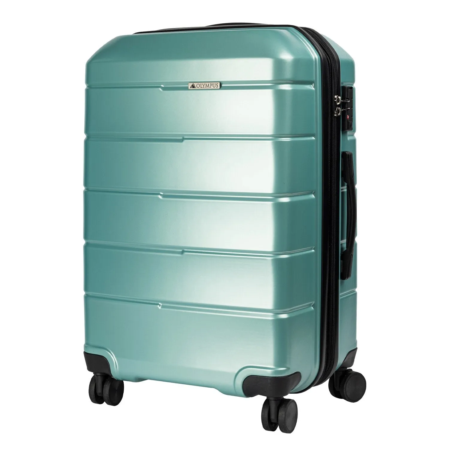 24in Teal Hard Shell Suitcase w/ TSA Lock & 360 Wheels