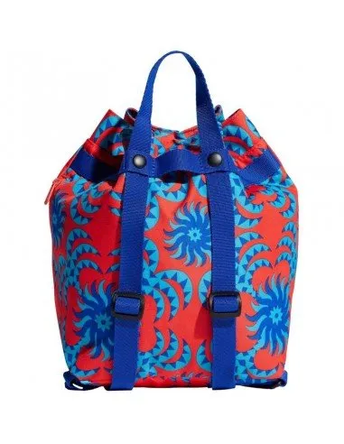 Adidas x FARM "Rio" Convertible Backpack - Multicolor / White / Bold Blue