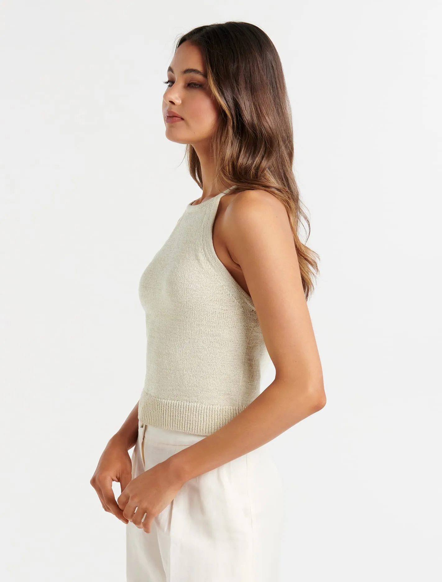 Adrian Halter Knit Tank