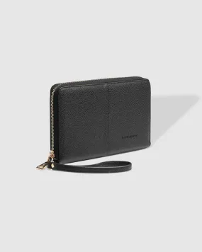 ARABELLA TRAVEL WALLET BLACK