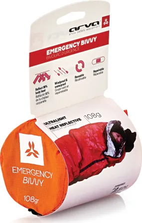 Arva Bivvy Emergency V2 Orange | Buy Arva Bivvy Emergency V2 Orange here | Outnorth