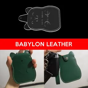 BABYLON™ Cartoon Card Holder ID Holder Leather Pattern AAB-751