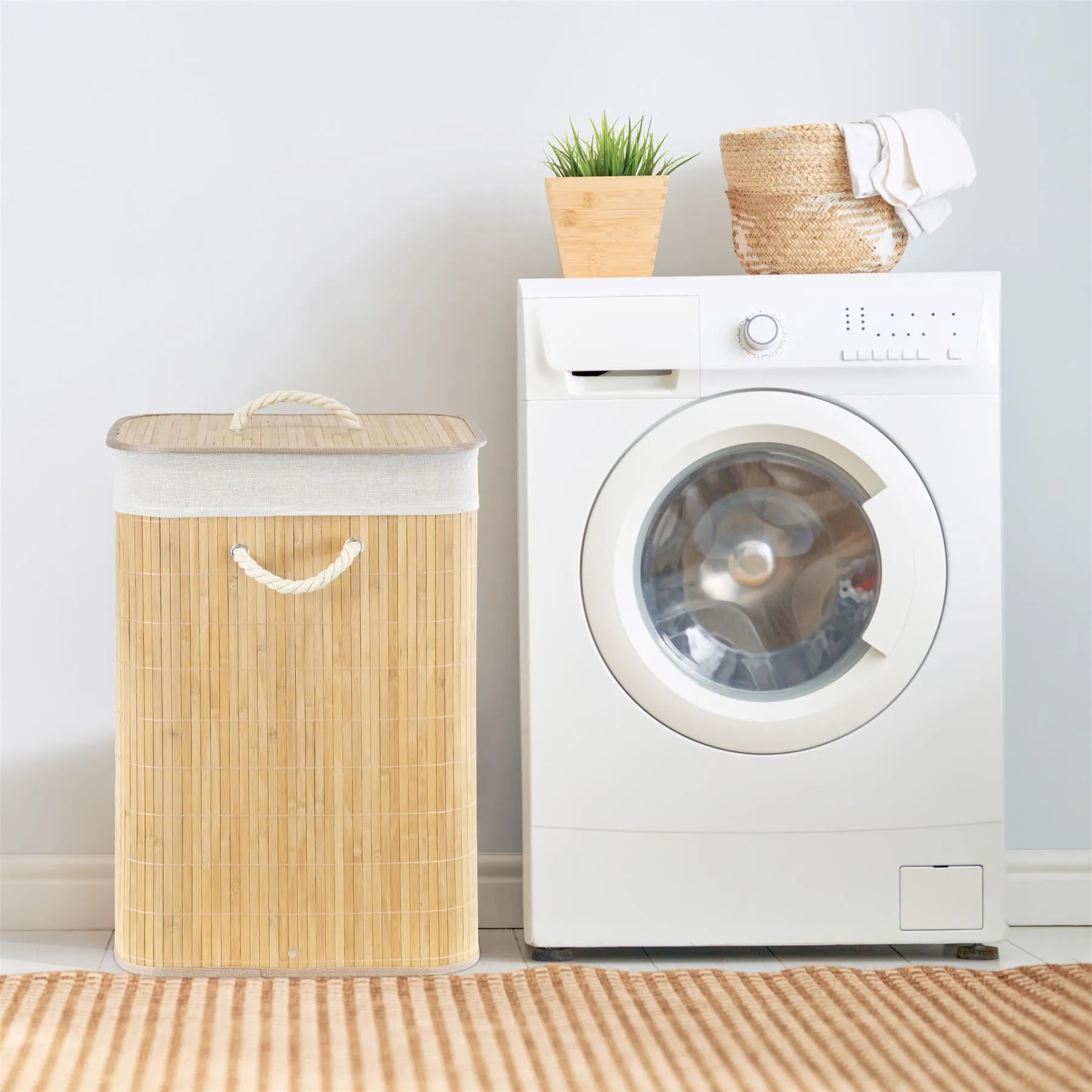 Bamboo Laundry Basket