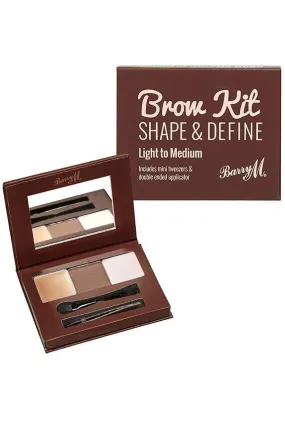 Barry M Brow Kit in Light/Medium