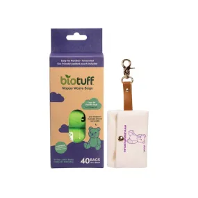 Biotuff Nappy Waste Bags with Dispenser