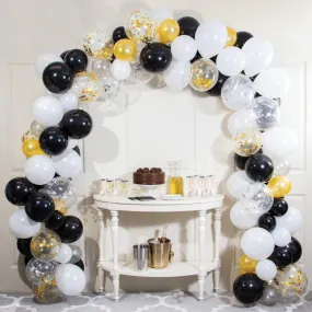 Black & White Balloon Garland Kit (112/Pkg)