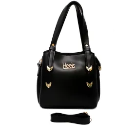 Black Casual Hand Bag P00P01318