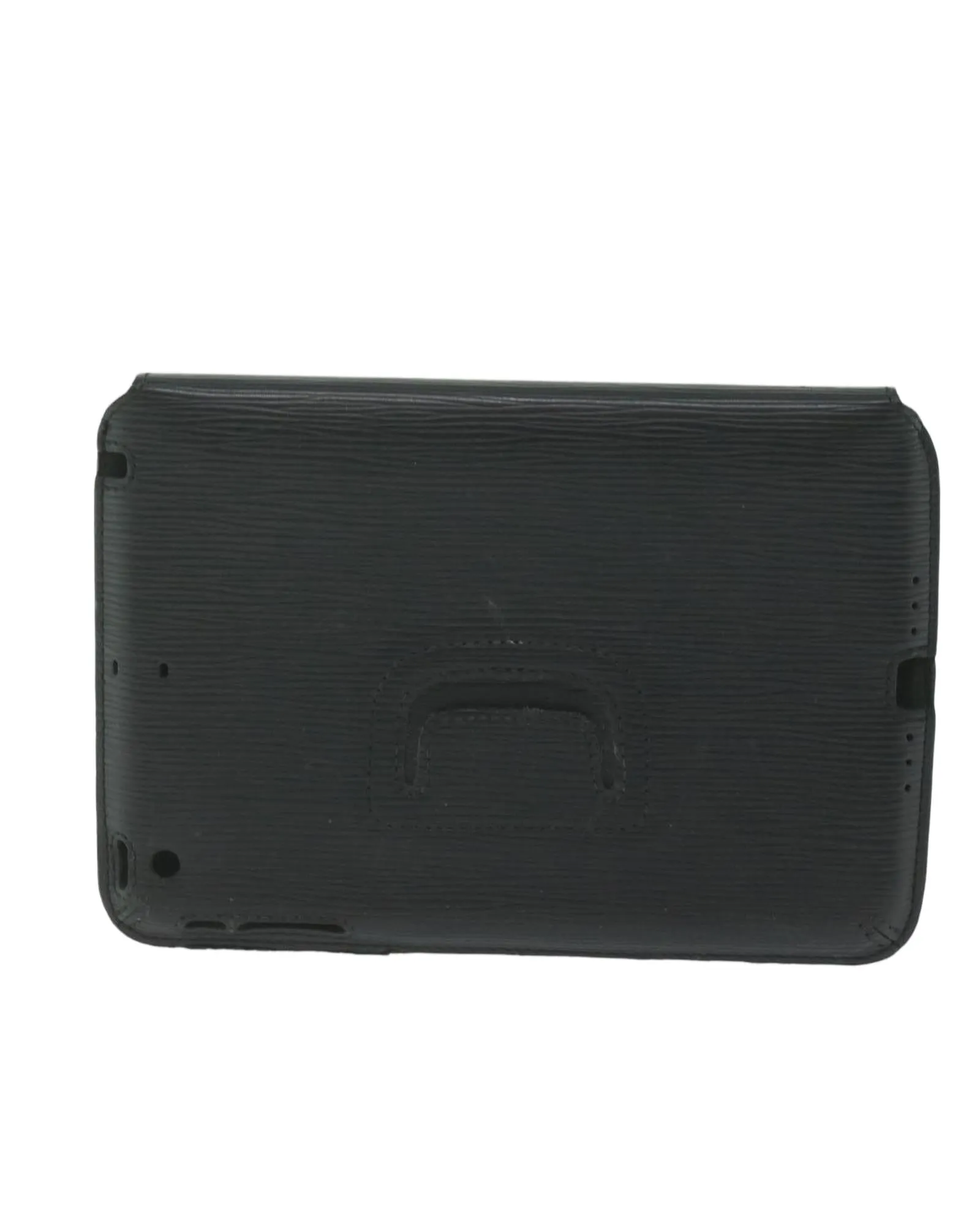 Black Epi Leather iPad Case - Authentic Louis Vuitton Accessory