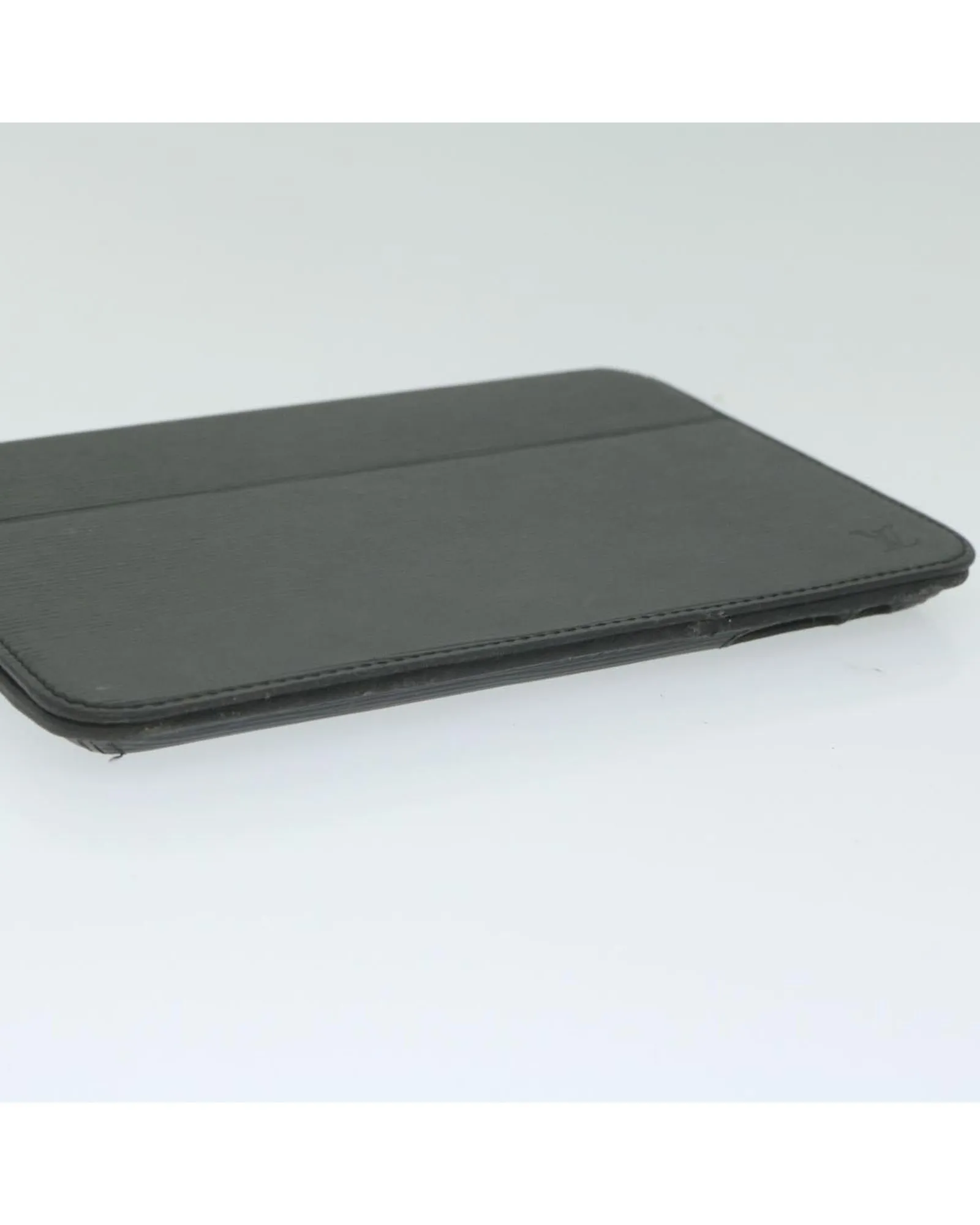 Black Epi Leather iPad Case - Authentic Louis Vuitton Accessory