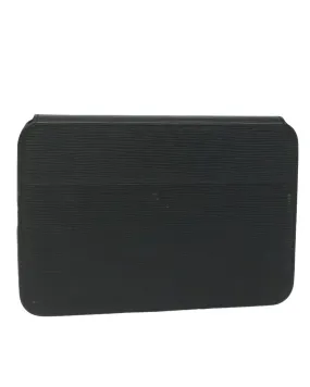 Black Epi Leather iPad Case - Authentic Louis Vuitton Accessory