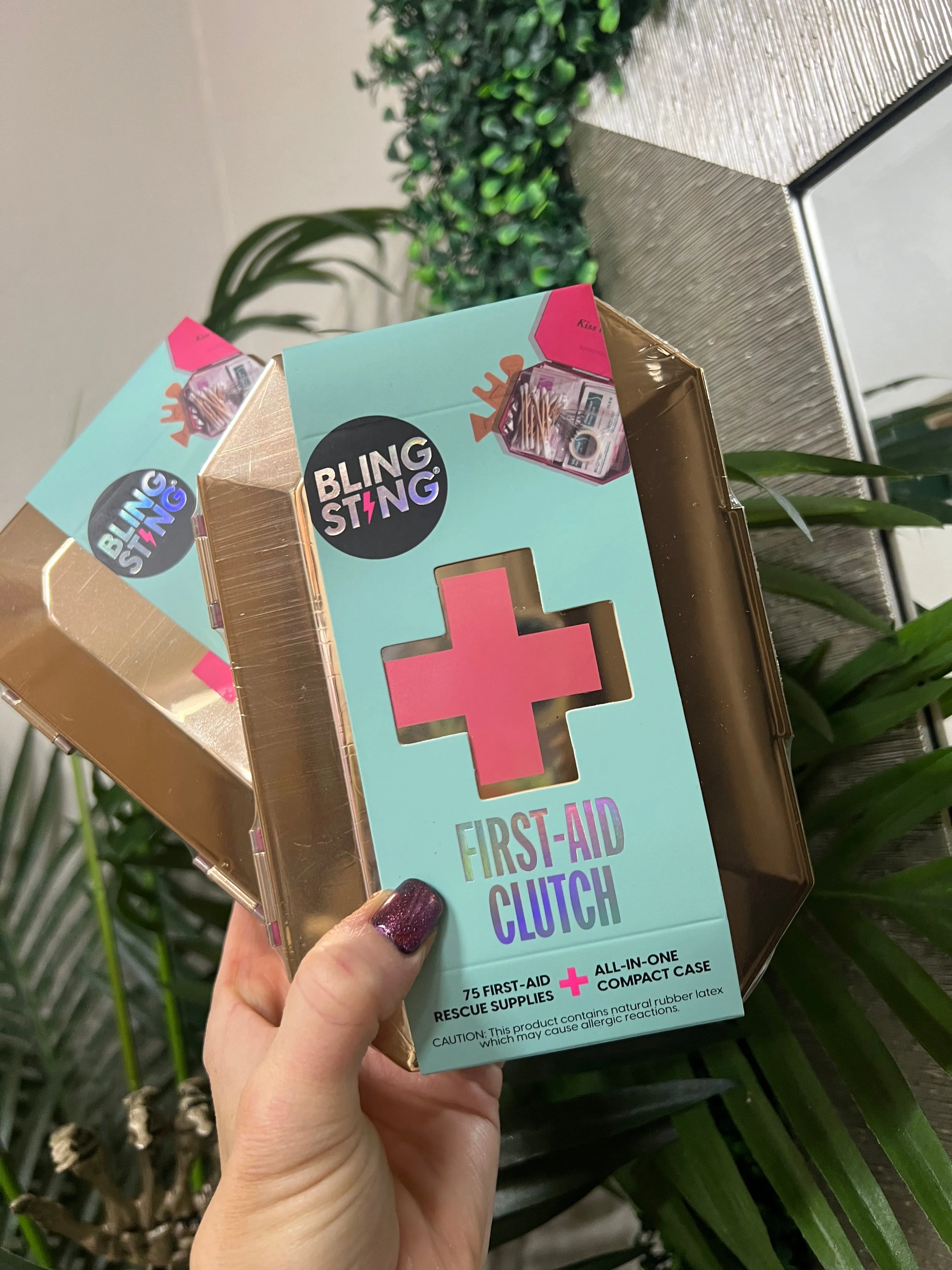 Bling Sting First-Aid Clutch