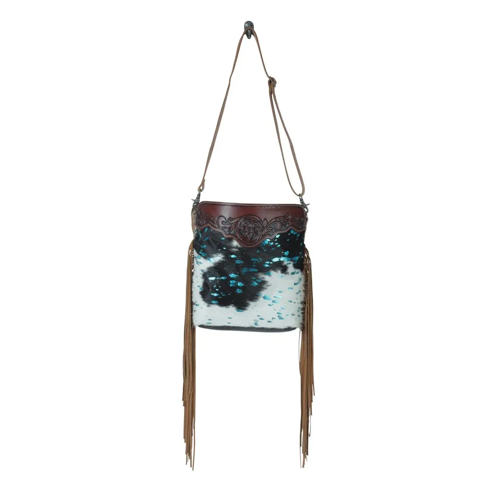 Blue Moon Fringe Leather Crossbody