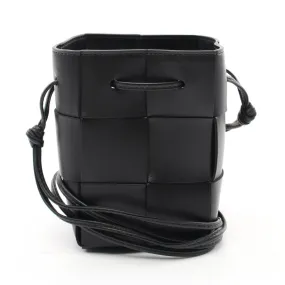 Bottega Veneta Leather Mini Crossbody Bucket Bag