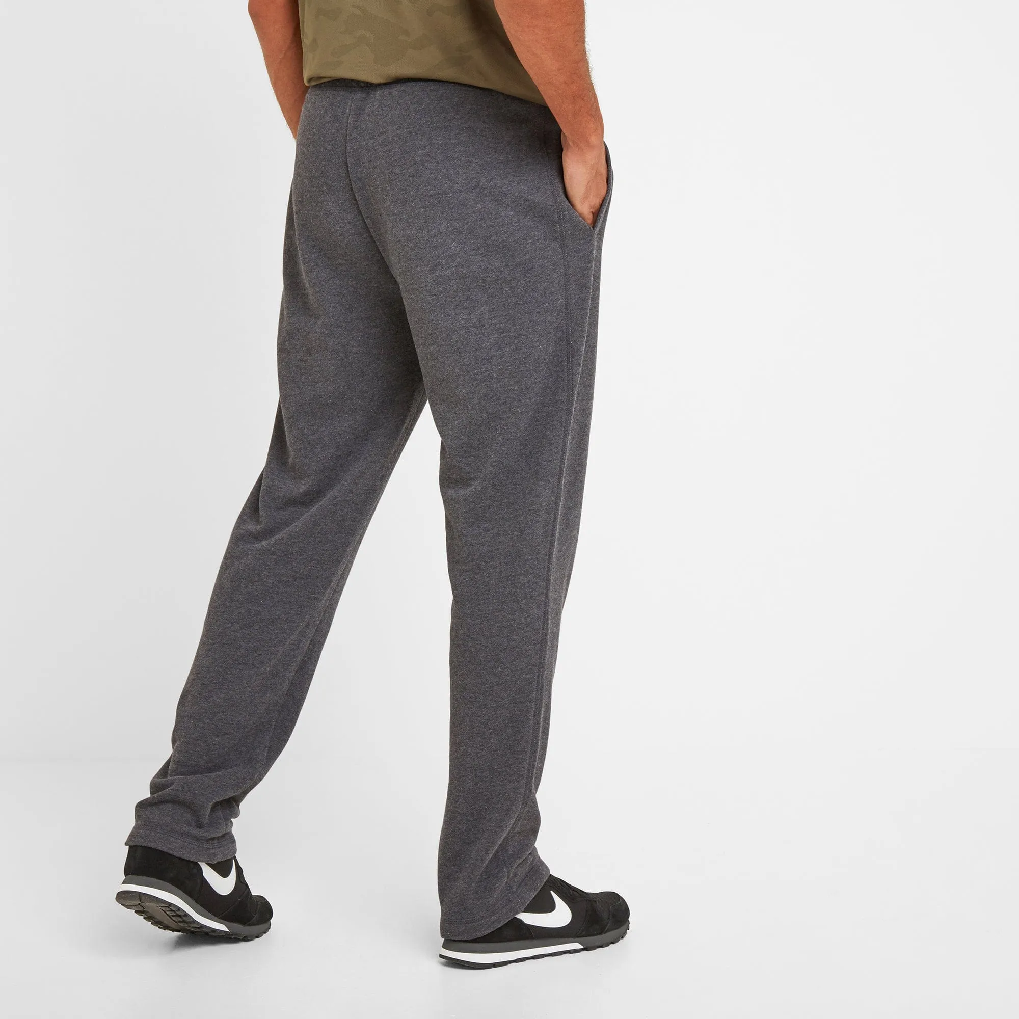 Bradley Mens Sweat Pants - Dark Grey Marl