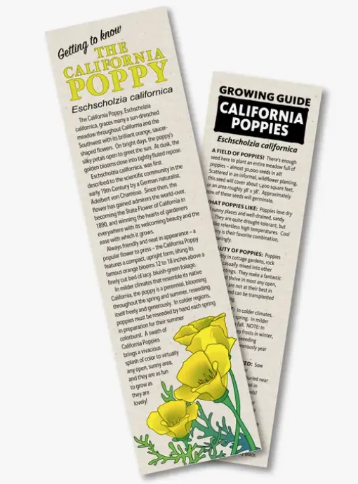 California Poppy Seed Grow Kit