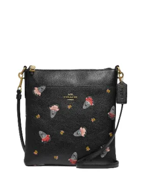 Coach Sharky Print Kitt Crossbody