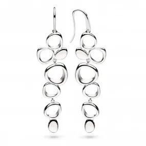 Coast Shore Cascade Sandblast Drop Earrings 60049SRP