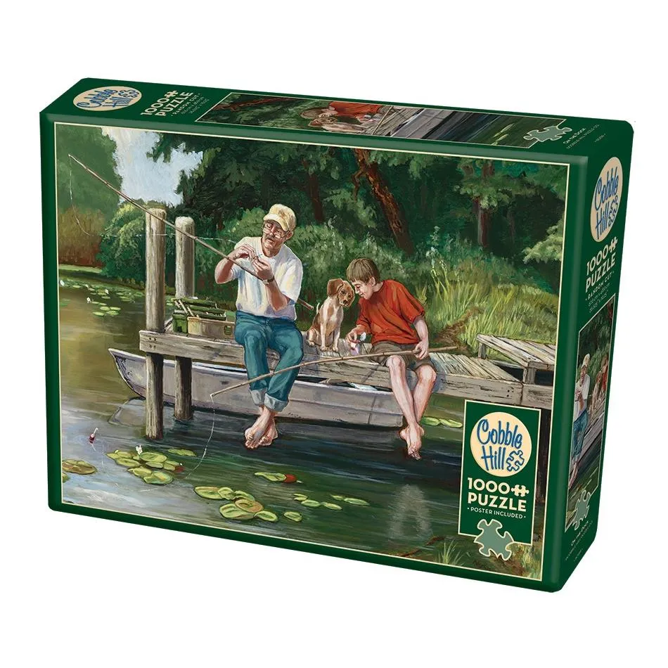 Cobble Hill 1000pc Puzzle - Fishing On the Dock