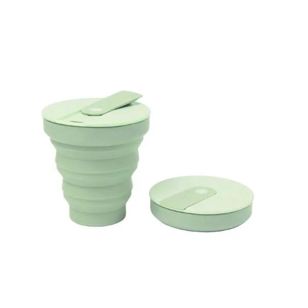 Collapsible reusable cup