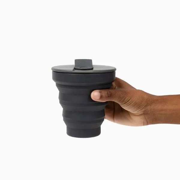 Collapsible reusable cup