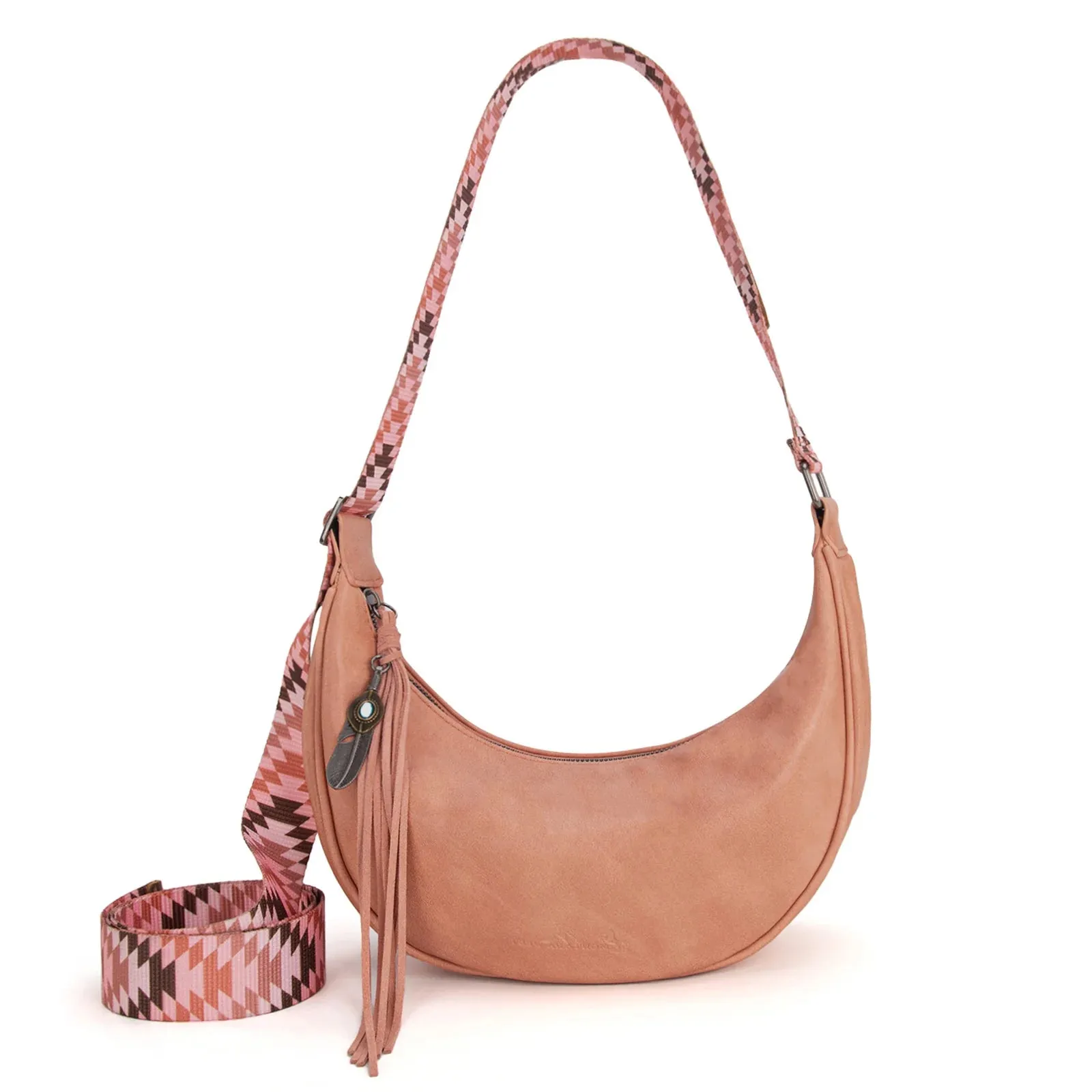 Crescent Crossbody - Pink