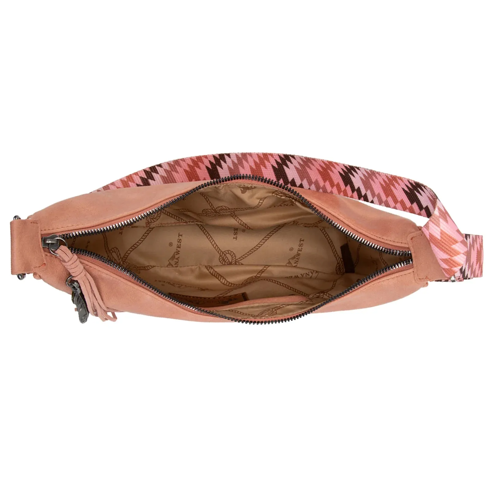 Crescent Crossbody - Pink