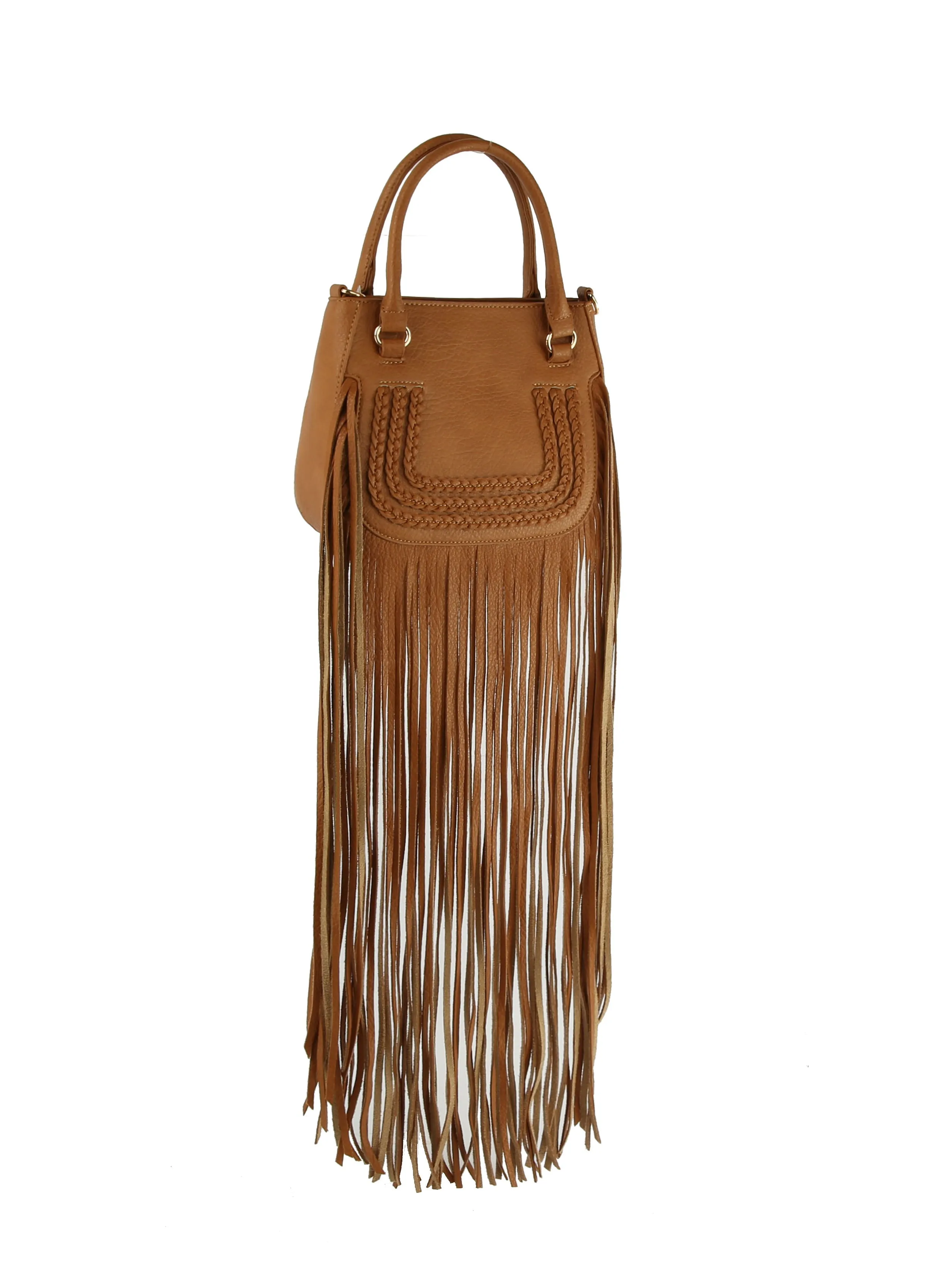 Crossbody Purse Travel Bag with Tassel Shoulder Bag