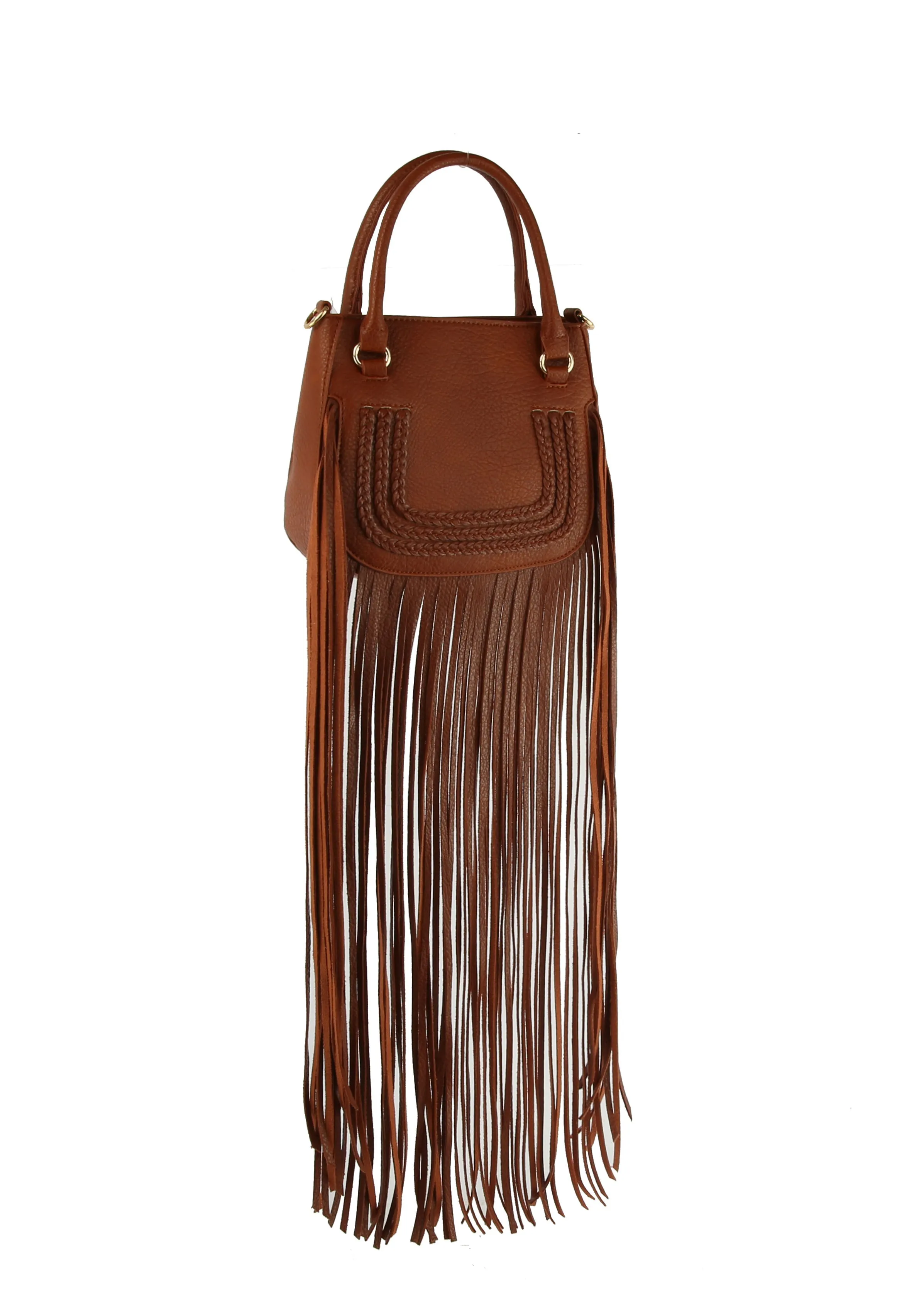 Crossbody Purse Travel Bag with Tassel Shoulder Bag