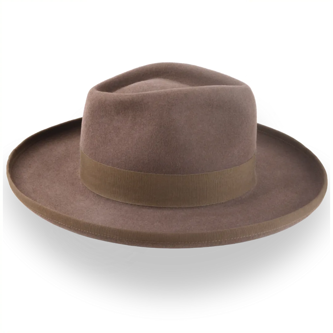 Custom Wide Brim Fedora Hat in Johnny Depp Style | The Franco