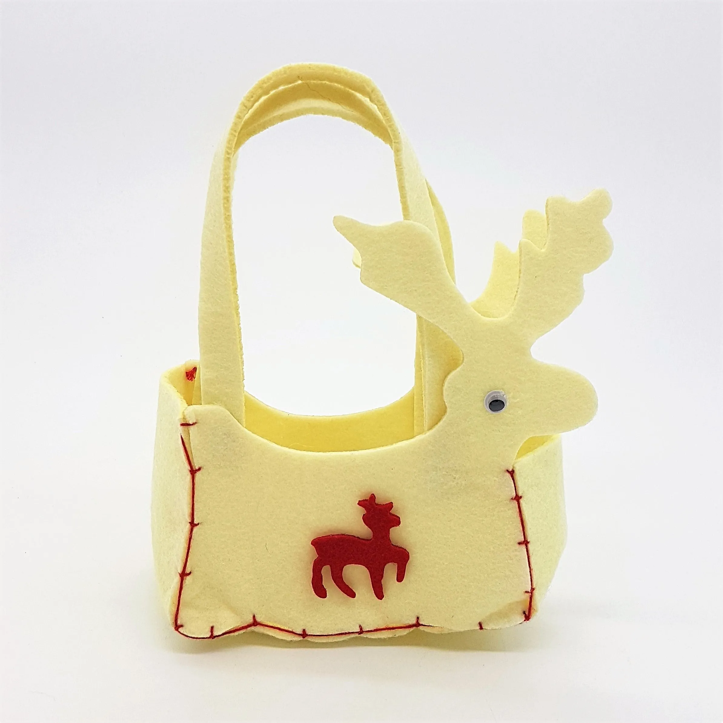 Cute Little Felt Treat Bags - Owl or Reindeer