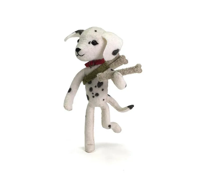 Dahlia Dalmation - Wool Felt Kit, Toad Hollow Fabrics