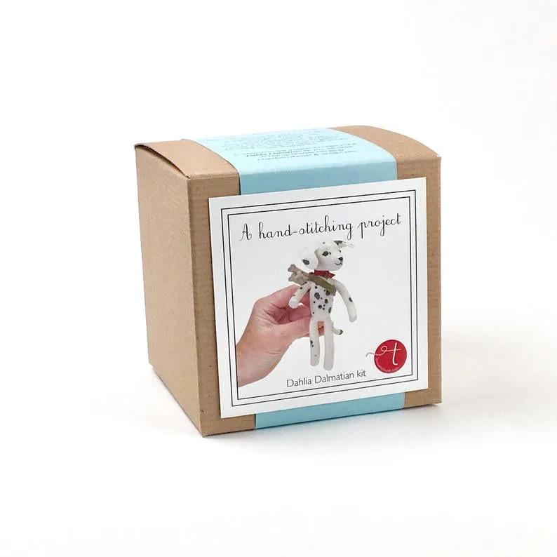 Dahlia Dalmation - Wool Felt Kit, Toad Hollow Fabrics