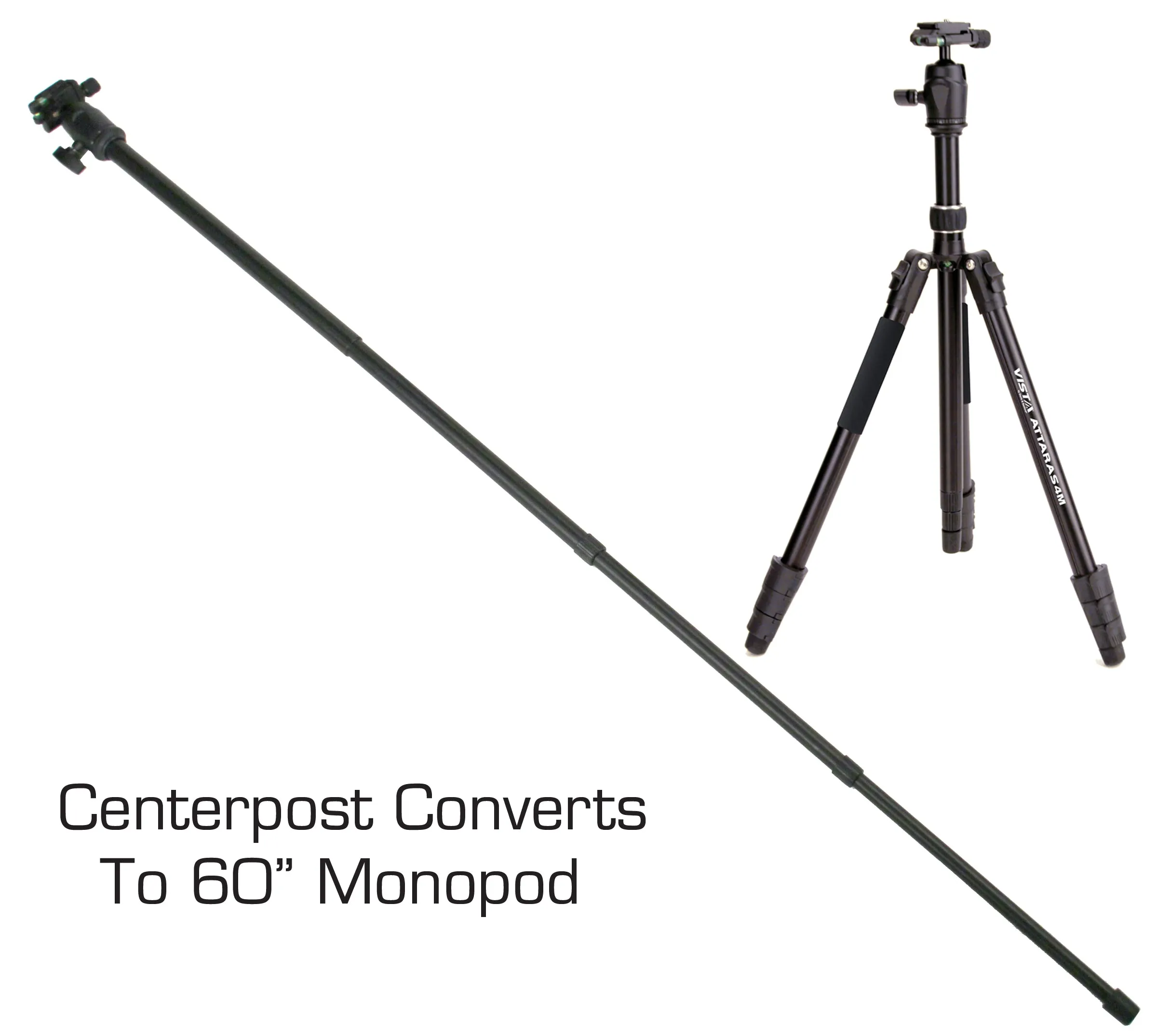 Davis & Sanford Vista Attaras Grounder Tripod with BQ11 Ball Head