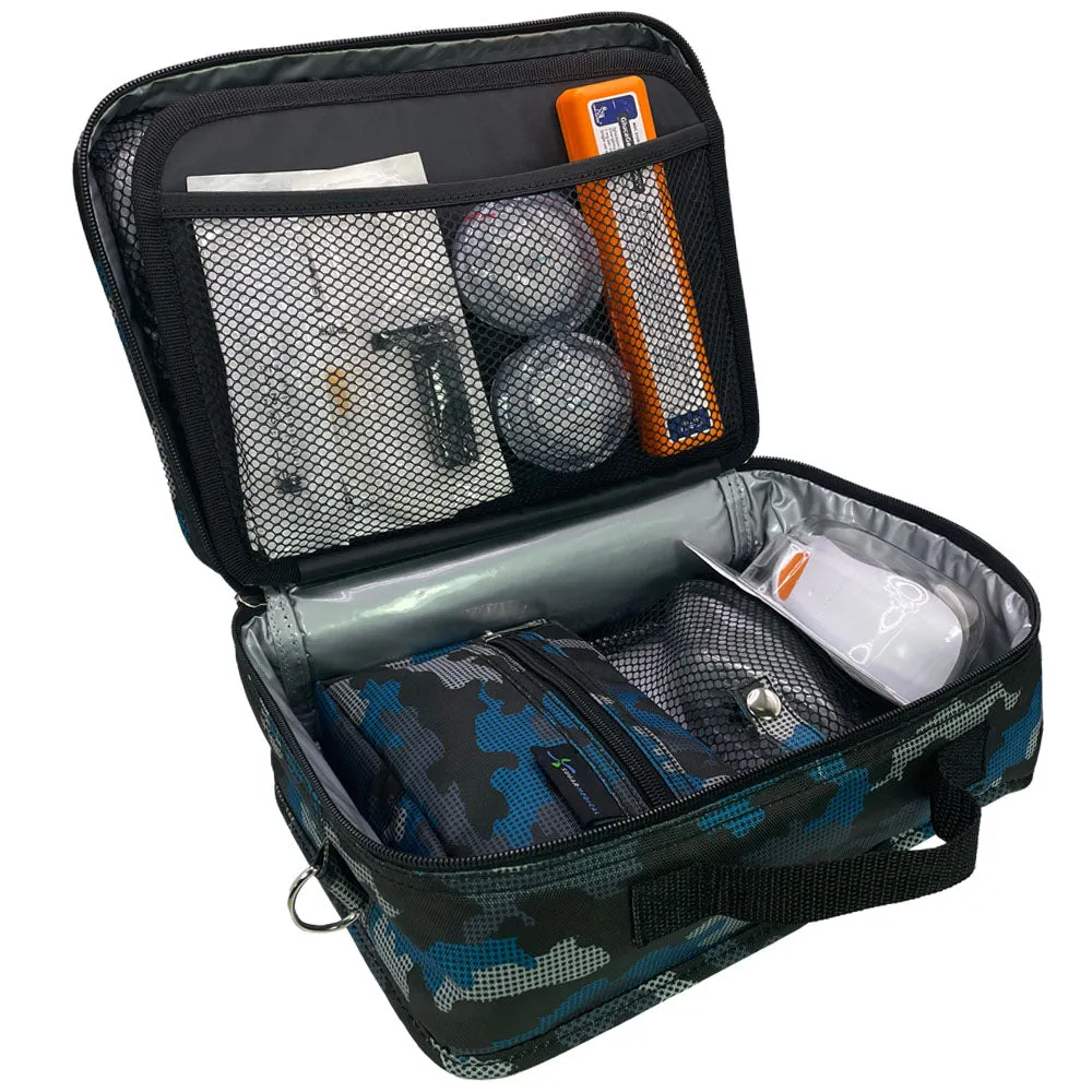 Diabetes Insulated Travel Bag- Blue Digital Camo