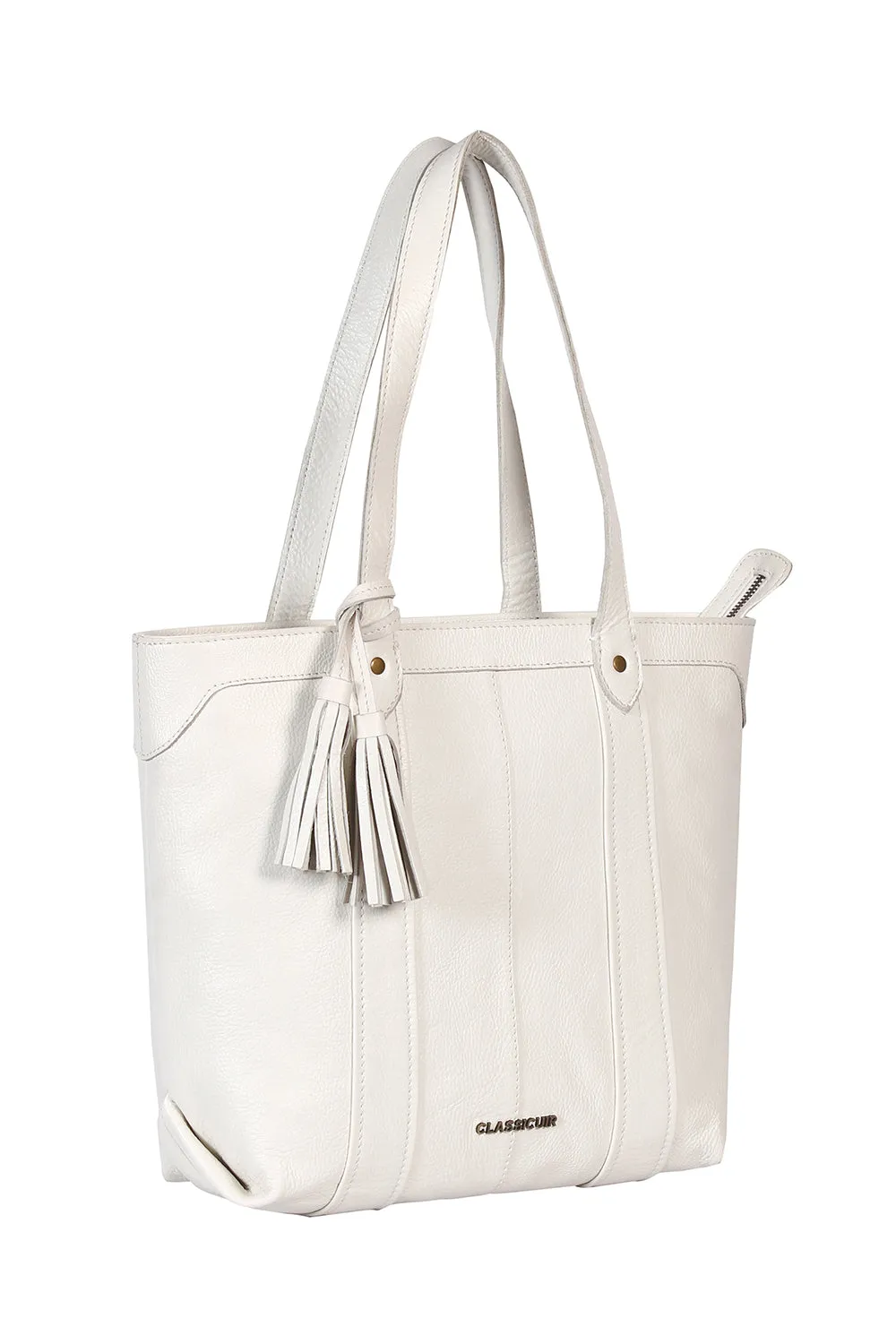 Dijon Tassel Tote Bag