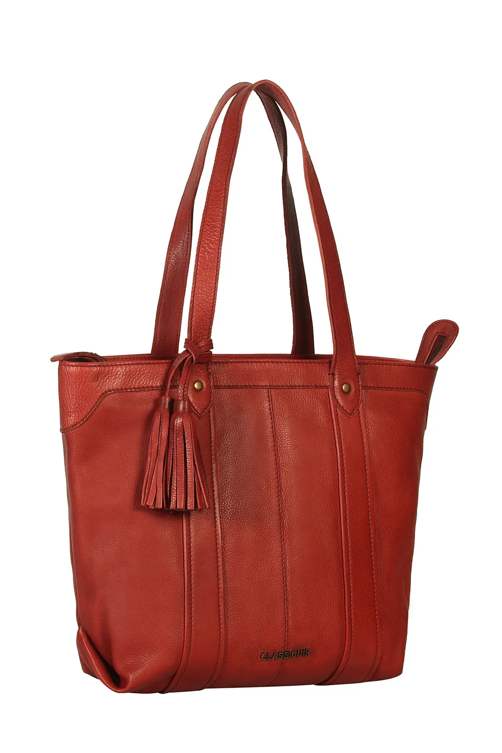 Dijon Tassel Tote Bag