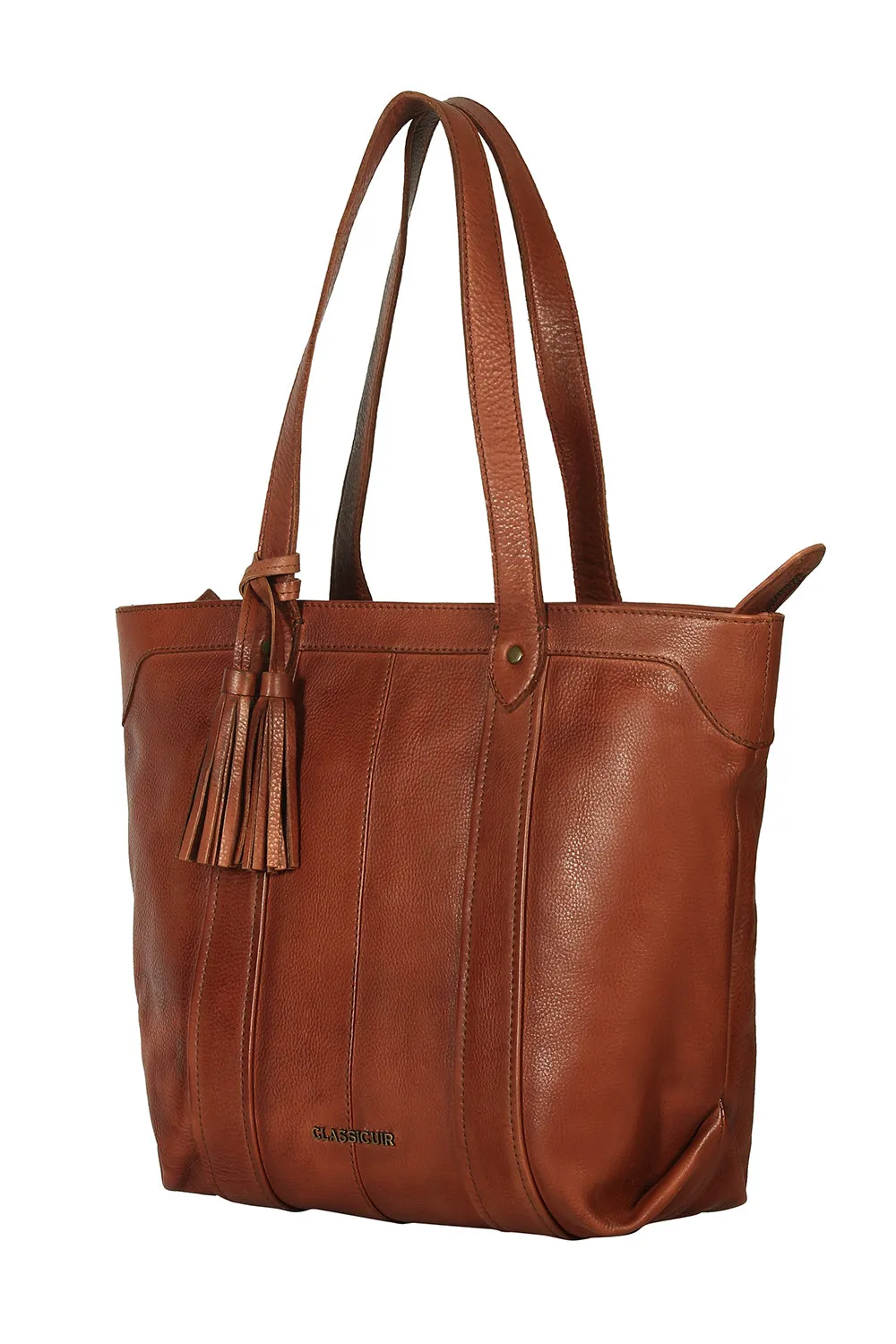 Dijon Tassel Tote Bag