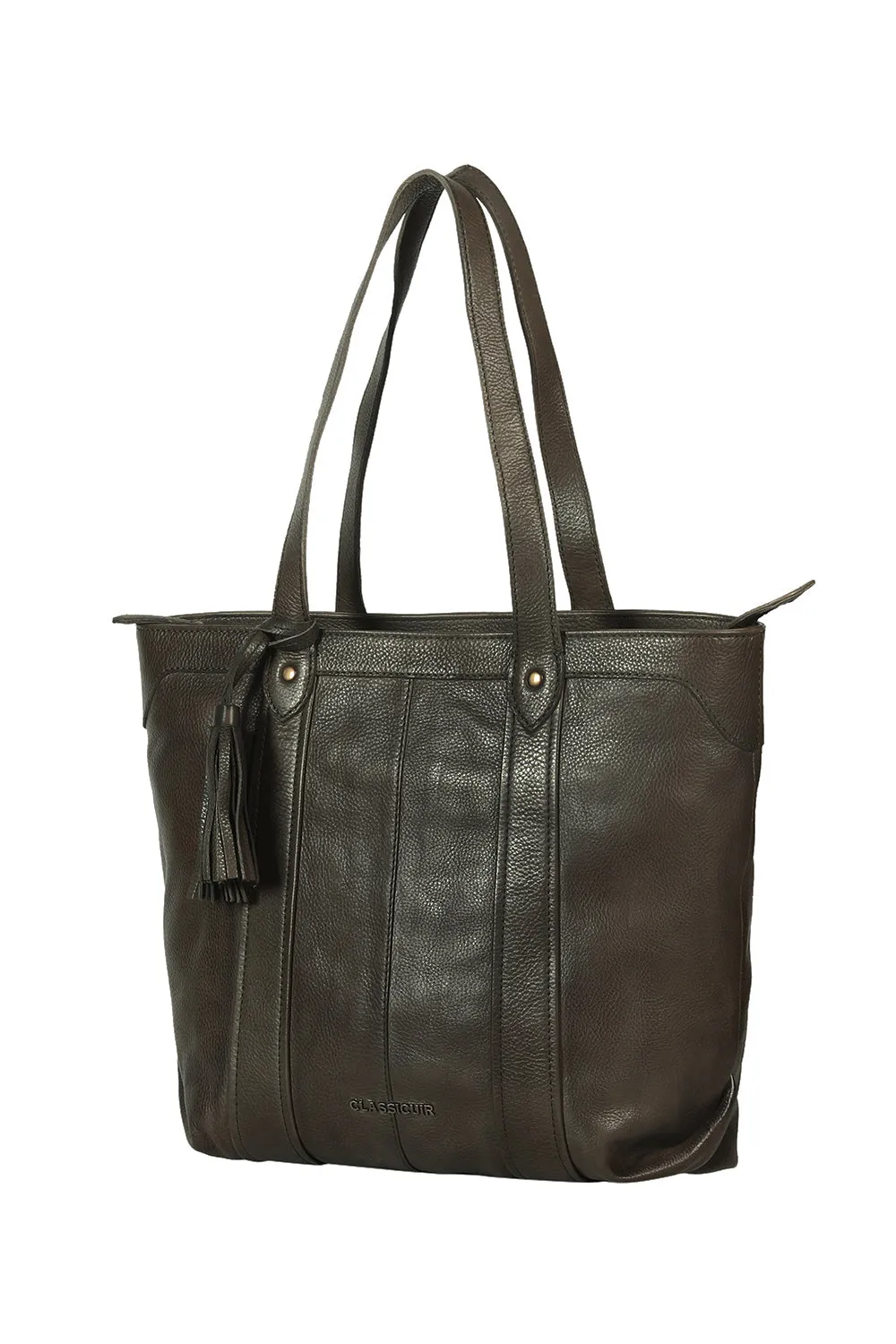 Dijon Tassel Tote Bag