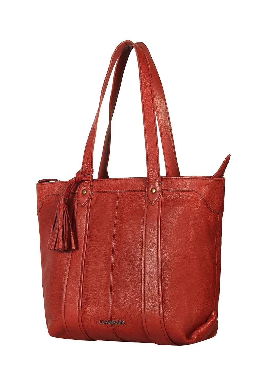 Dijon Tassel Tote Bag