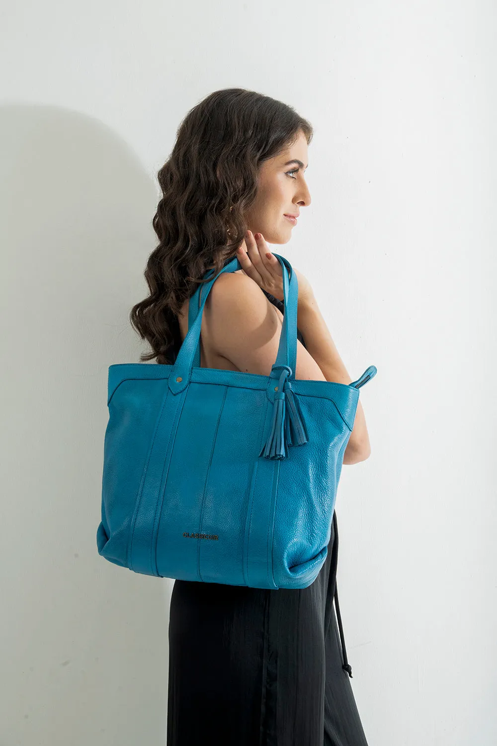 Dijon Tassel Tote Bag