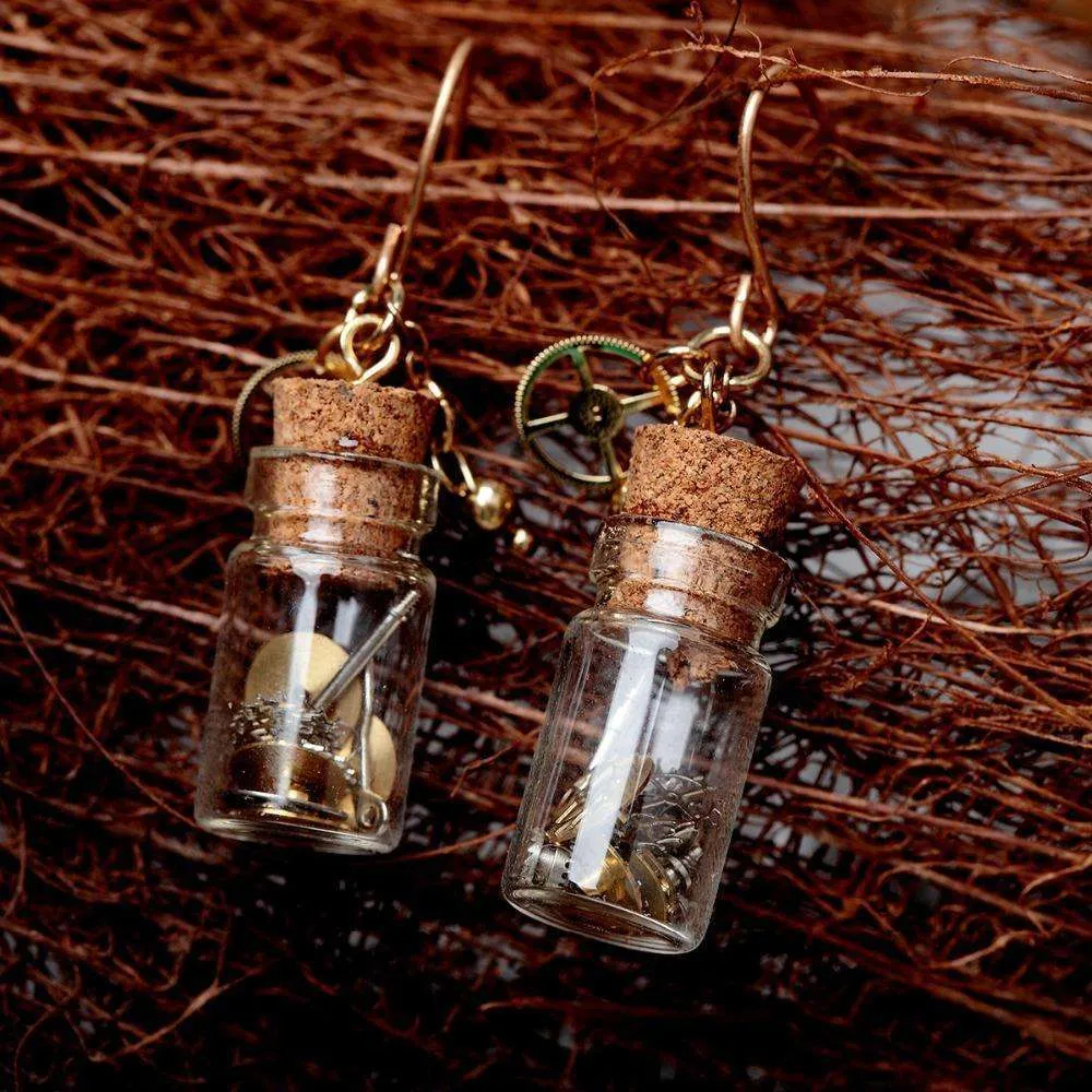 Dismantle The Hands Of Time Earrings