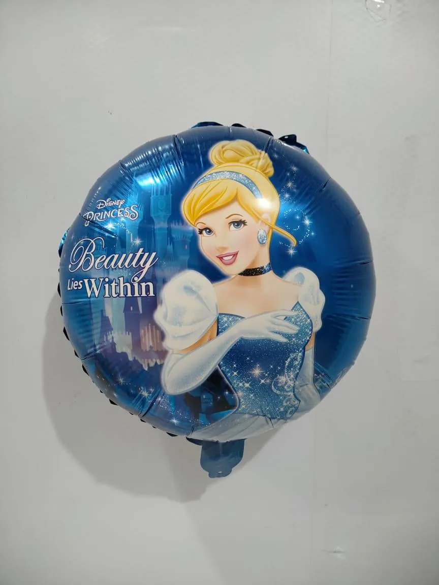 Disney Princess Cinderella Round Foil Balloon, Pack of 2