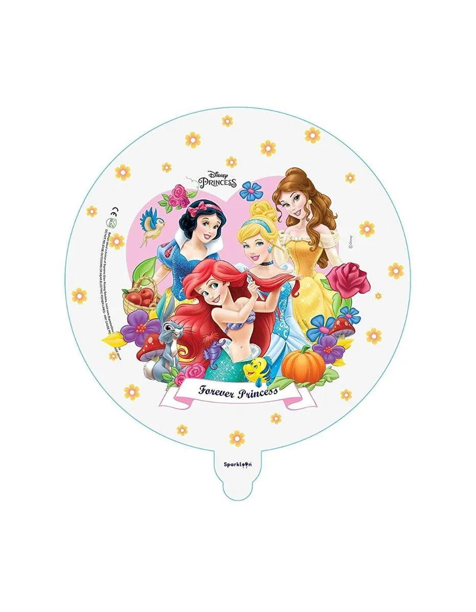 Disney Princess Multi Princess Transparent Balloon, Pack of 1