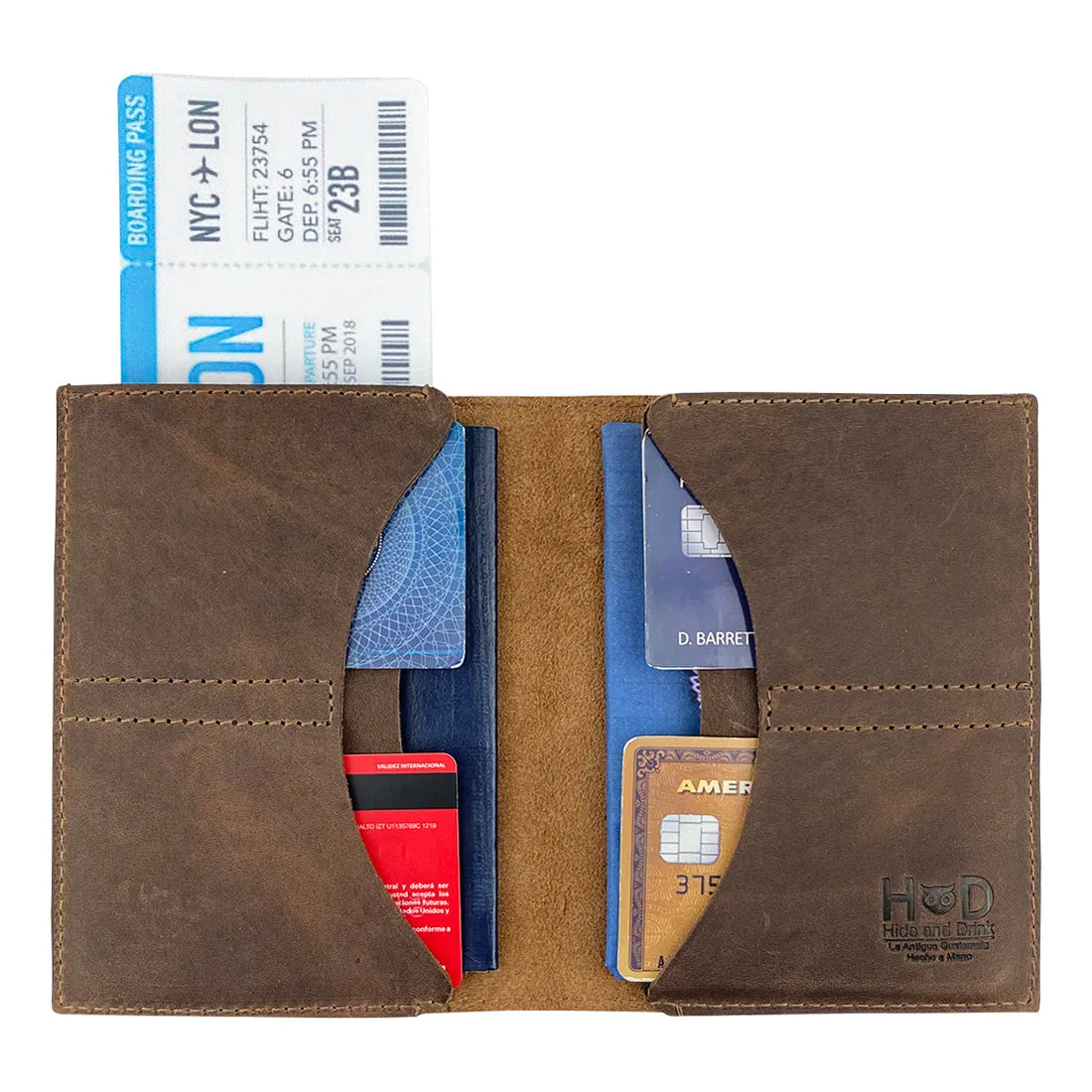 Double Passport Card Holder