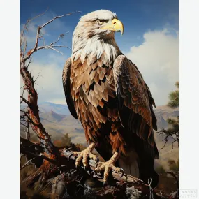 Eagle's Perch - Diamond Painting