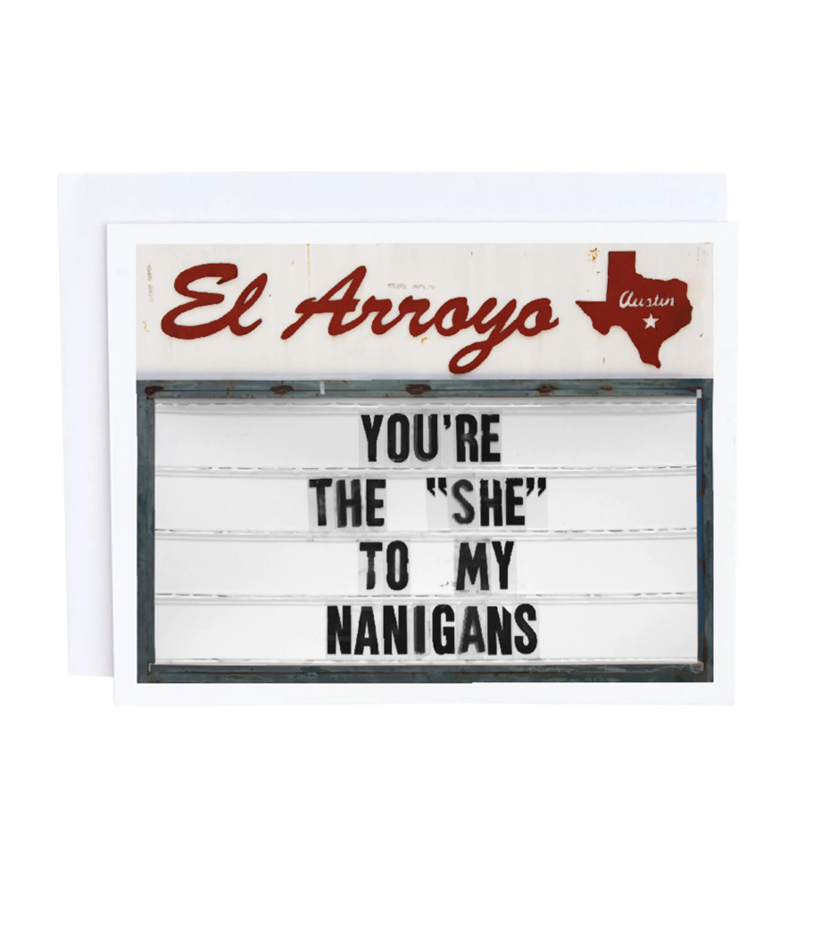 El Arroyo - She-Nanigans Card